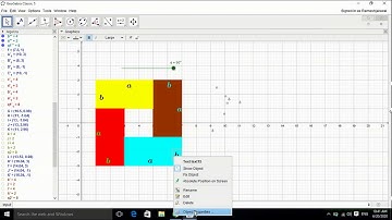 How to construct (a+b)^2-(a -b)^2=4ab use GeoGebra
