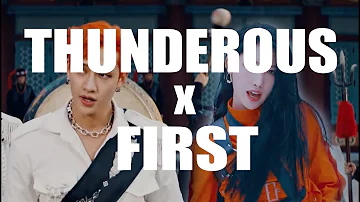 THUNDEROUS X FIRST (STRAY KIDS X EVERGLOW) | MASHUP