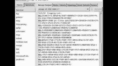 How-to use zenmap to scan your Network