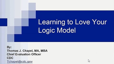 Learning to Love Your Logic Model