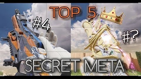 TOP 5 Secret Meta Guns CoDM for MP....
