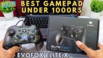 Evofox Elite X Wired Gamepad For PC/PS3/Android | Macro Keys, Analog Triggers, Good Design | 2024