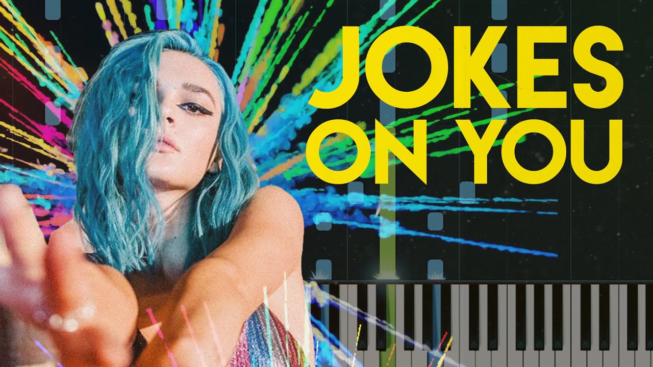 Charlotte Lawrence - Jokes On You | Piano Tutorial (Birds Of Prey