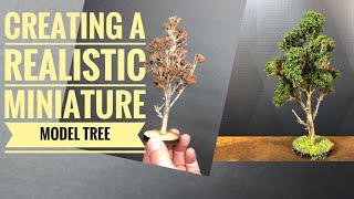 Luke Towan Style Creating a Miniature Model Tree