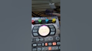 When you make a beat completely on the #sp404sx