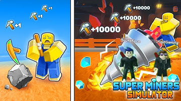 Getting NOOB to Pro with Flaze | {UPD} Clicker Mining Simulator | Gameplay #1