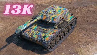 ELC EVEN 90 13K Spot Damage World of Tanks , WoT Replays tank battle