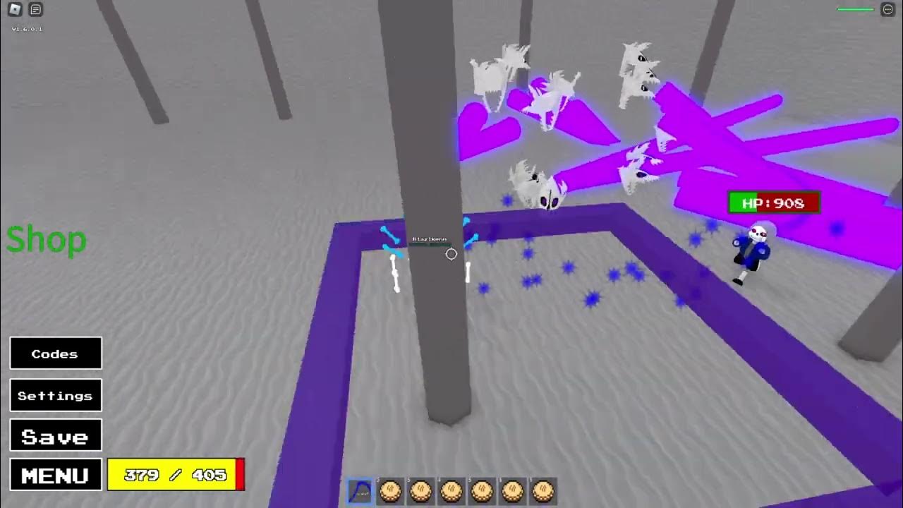 Undertale 3D Boss Battles | Old Dust Sans in 6 Minutes with Banned