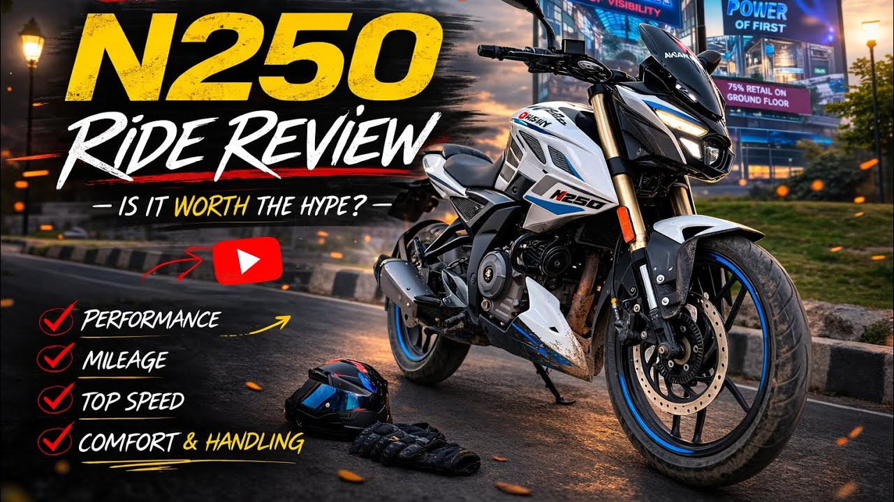 Bajaj Pulsar N250 Ride Review | Real World Performance Test 🔥