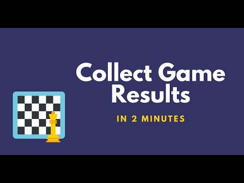 Collect Game Results in ChessManager
