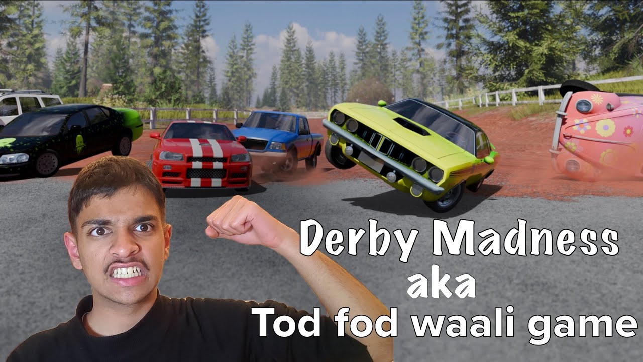 Derby Madness Gameplay | Is Game Mein Tod Fod Hoti Hai 😱