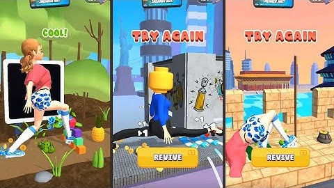 Tippy Toe Max Levels With Big Fails ASMR Tippy Toe Relaxing Gameplay Walkthrough