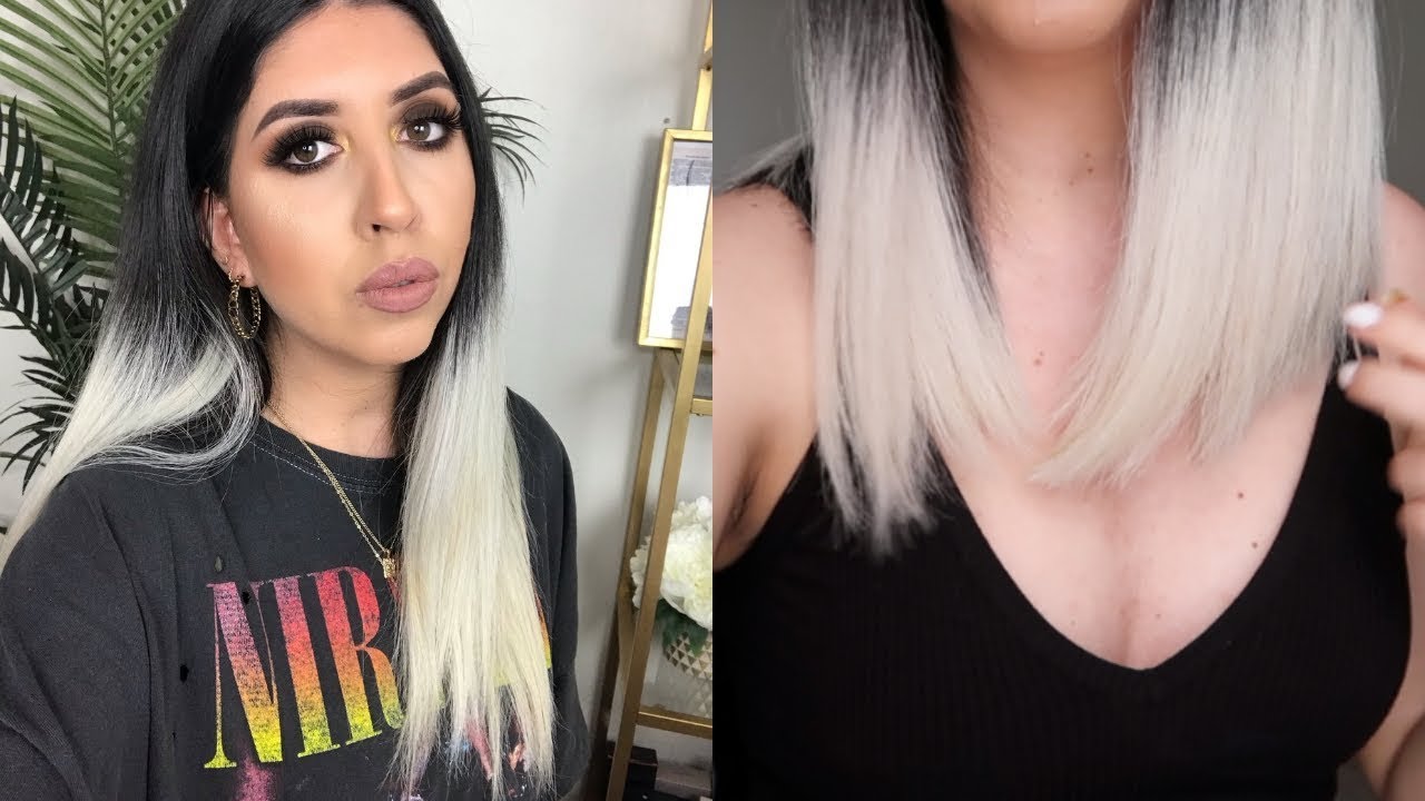 I cut 4 inches off my hair vlog - YouTube