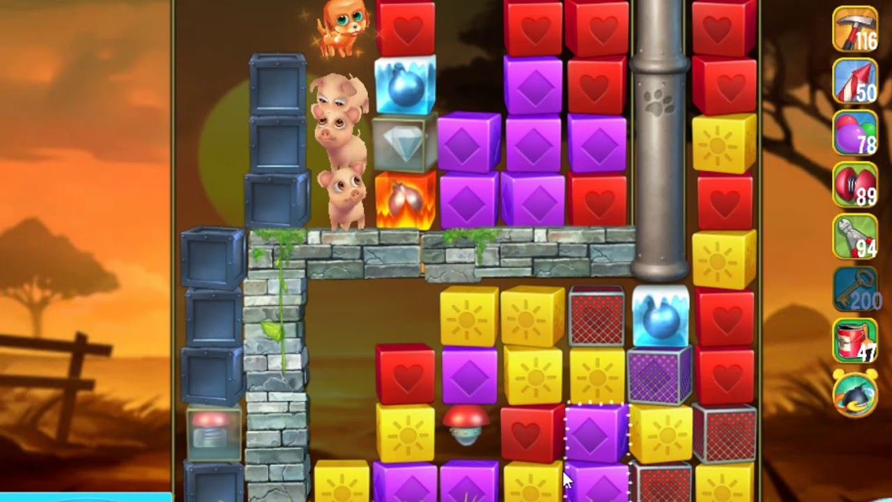Pet Rescue Saga level 2892 no boosters ►TOBIAS DEAMON◄