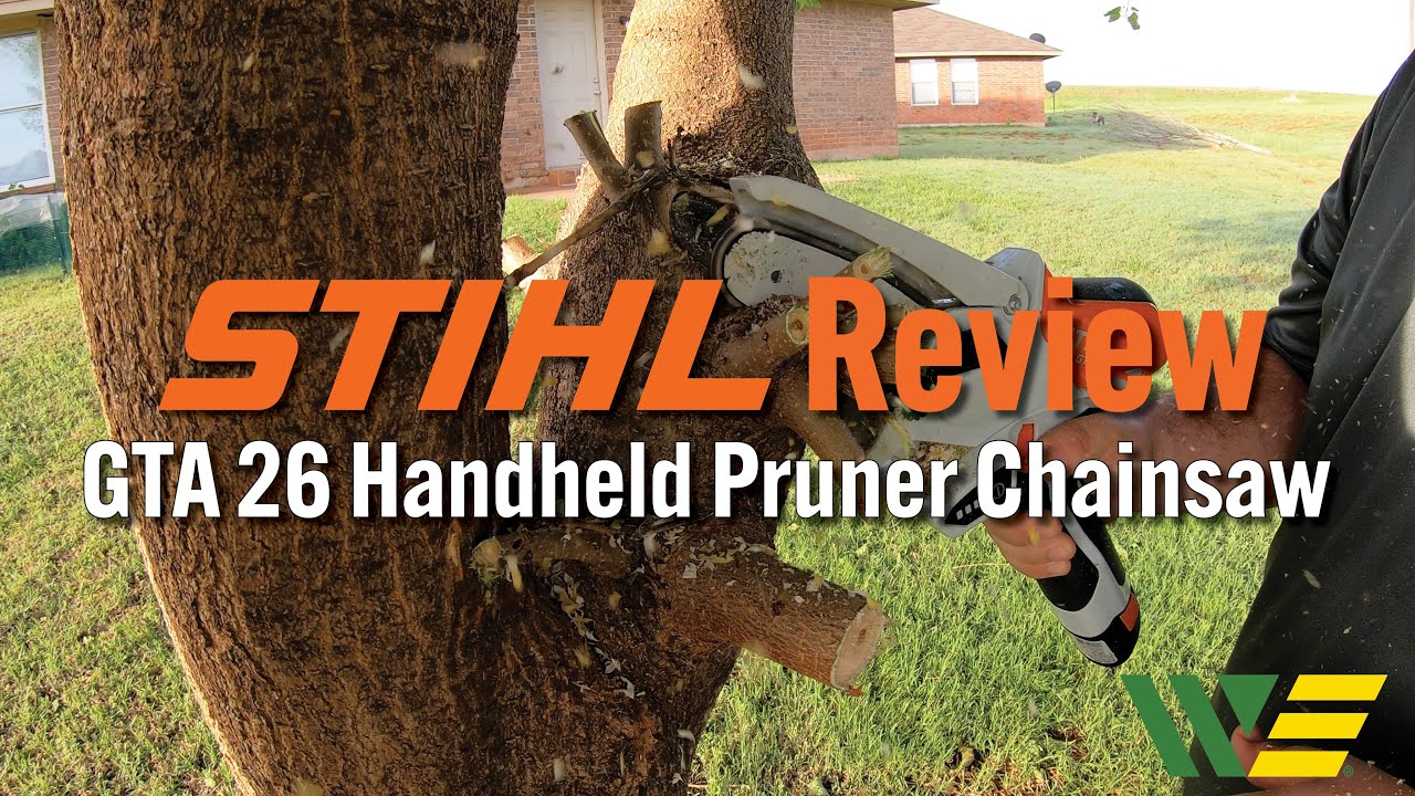 Stihl GTA 26 Garden Pruner 12V Mini Chainsaw - Pro Tool Reviews