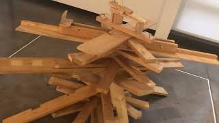 Installation, selfcentered, Sculpture BFA Thesis Exhibition, Hartford Art School, 2021