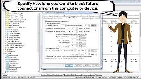 How to Block Hackers from Guessing Passwords with Dynamic Screening in MDaemon