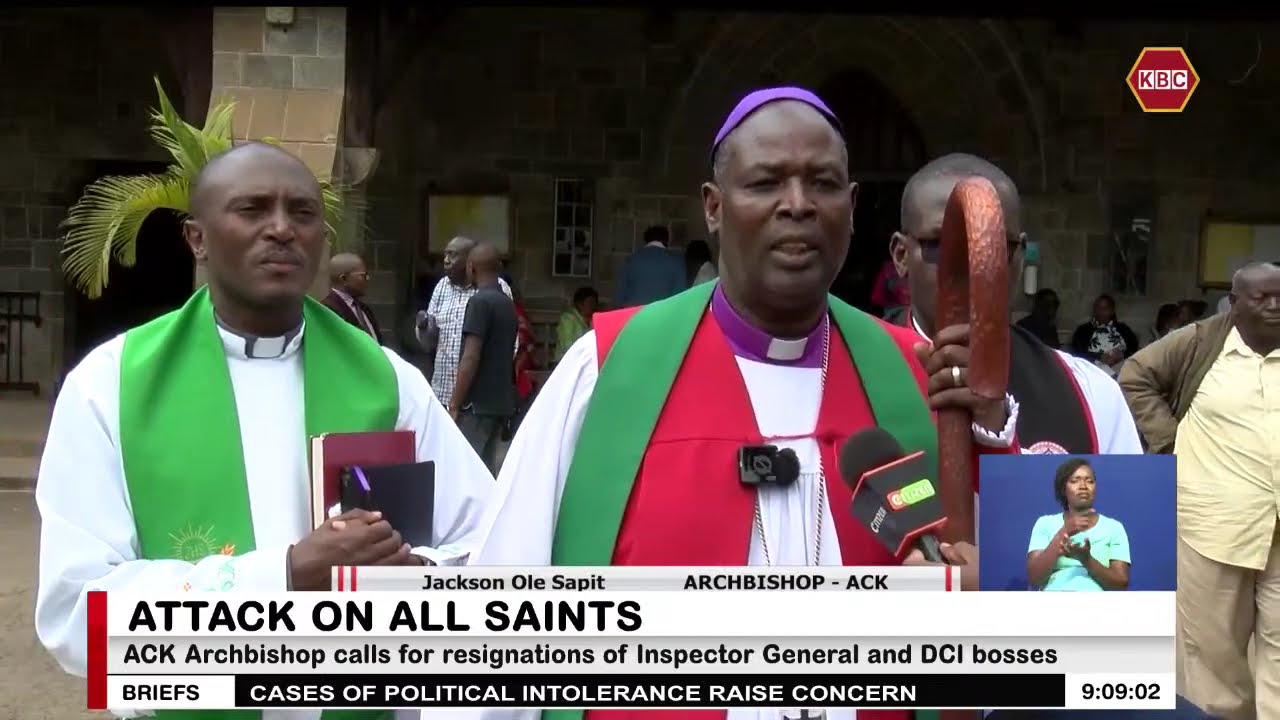 Ole Sapit demands the arrest of goons who attacked ACK Cathedral