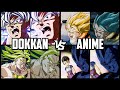 Top 10 Dokkan VS Anime Comparisons (ドッカン対アニメの比較トップ10) | DBZ Dokkan Battle LIST