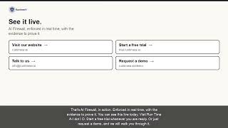 AI Firewall — Inline Guardrails on Every Agent | RuntimeAI Demo