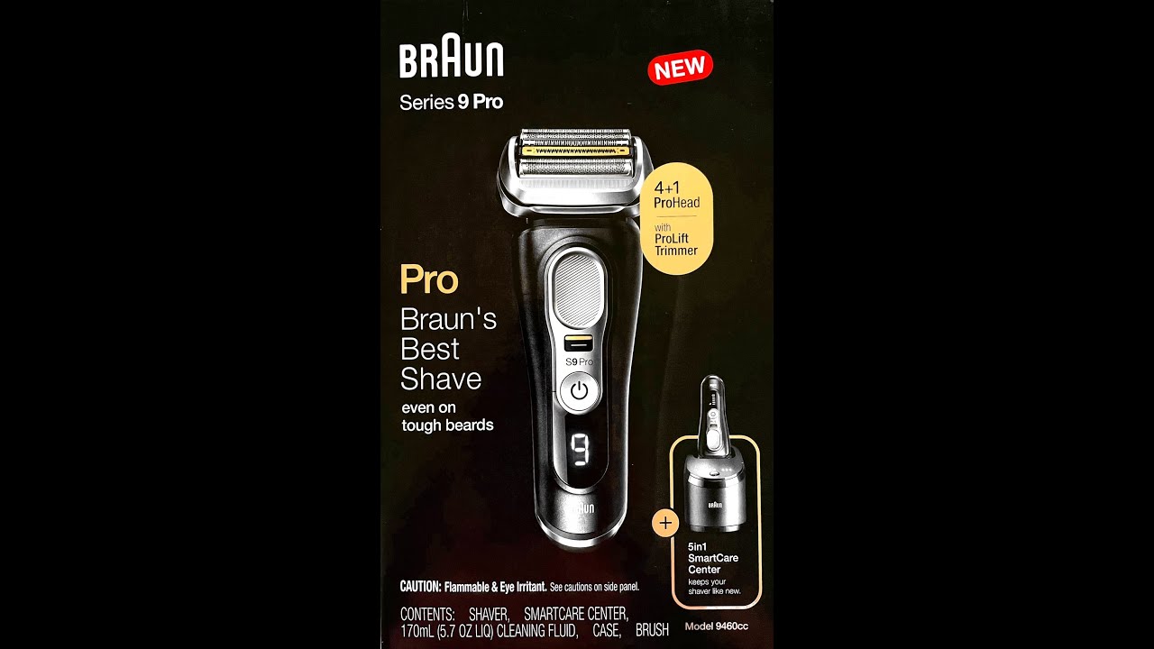 Braun Series 9 Pro Electric Shaver 9476CC Chrome