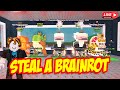 STEAL A BRAINROT Live Gameplay 🔴 Playing Roblox With Every Viewer LIVE! ADMIN WAR