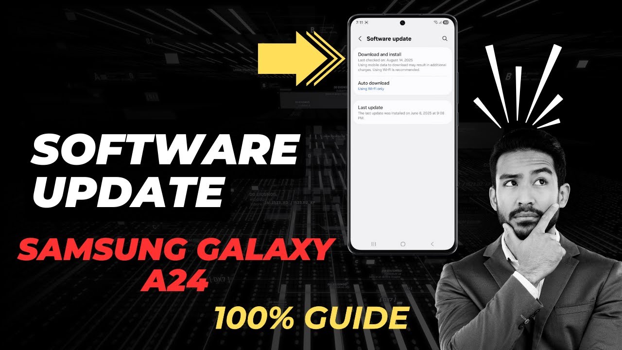 How To Software Update On Samsung Galaxy A24 in 2025 – Step by Step Guide for Beginners & Experts!