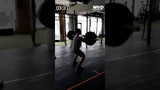 Michalis Evriviadis wod1Athens  throwdown