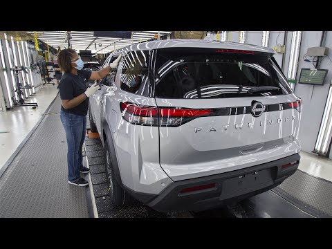 Производство паркетника Nissan Pathfinder (2021) на заводе в Смирне — официальное видео - Производство паркетника Nissan Pathfinder (2021) на заводе в Смирне — официальное видео