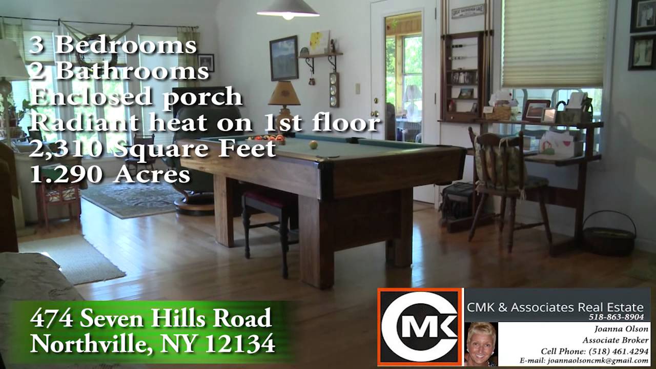 474 Seven Hills Rd, Northville NY YouTube