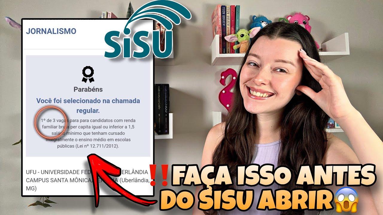 VOCÊ PRECISA FAZER ISSO ANTES DO SISU ABRIR | Tudo Que Você Precisa Fazer Antes do Sisu 2026‼️