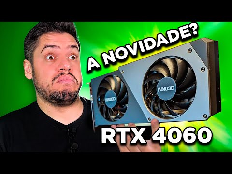 A RTX 4060 É RUIM? A MAIS BARATA DAS NOVAS RTX, VALE A PENA O