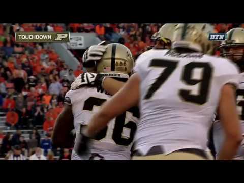 Richie Worship 8-Yard Touchdown Run vs. Illinois