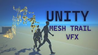 Unity Mesh Trail VFX  #realtime #VFX #TechArt #Unity #URP #trail #unitytrail