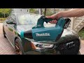 Stubby car drying nozzle for the makita 18v lxt leaf blower xbu03z  dub184z