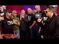 The Kliq reunites backstage: Raw, January 19, 2015