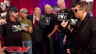 The Kliq reunites backstage: Raw, January 19, 2015