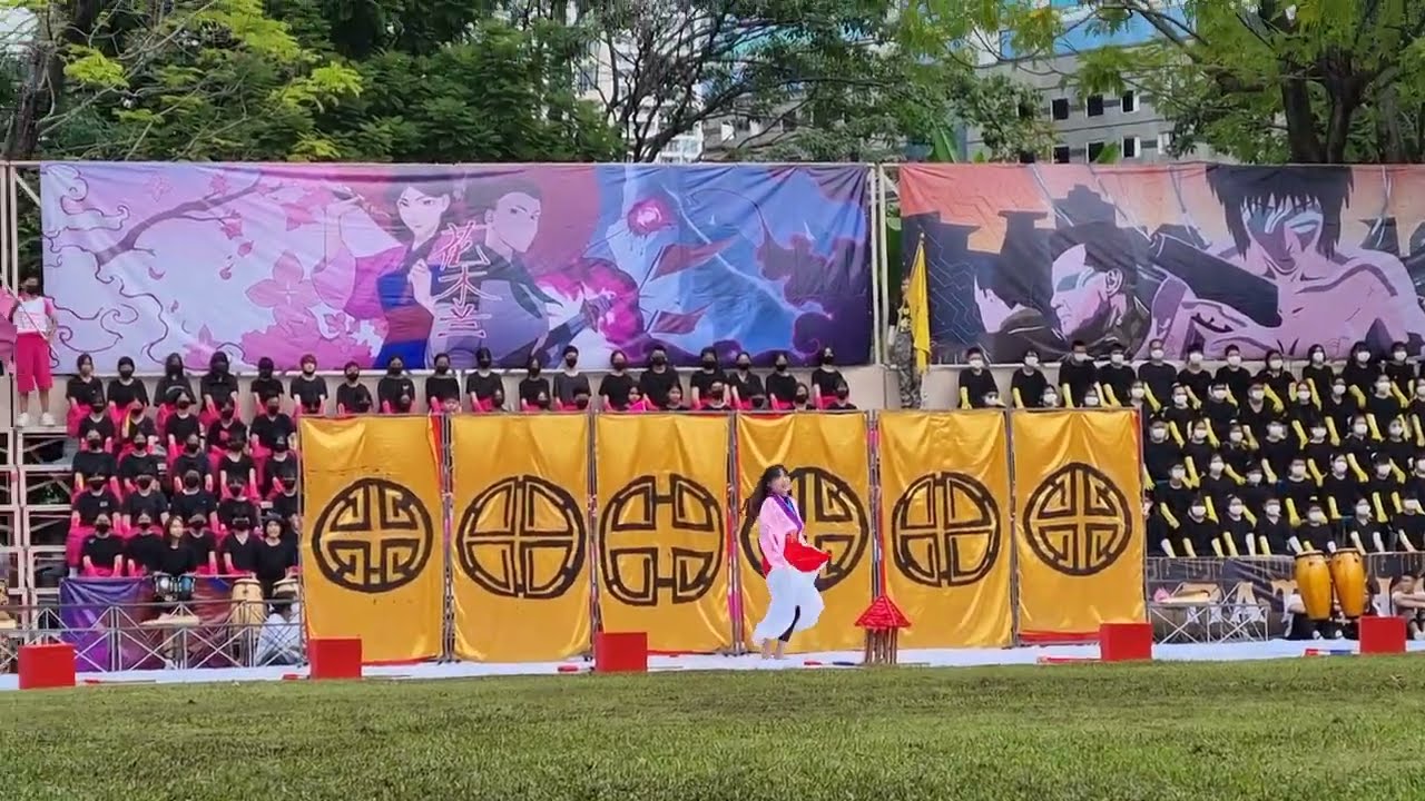 [กีฬาสีหอวัง 2565] เฟื่องฟ้า/สีชมพู - Mulan (รอบเช้า)