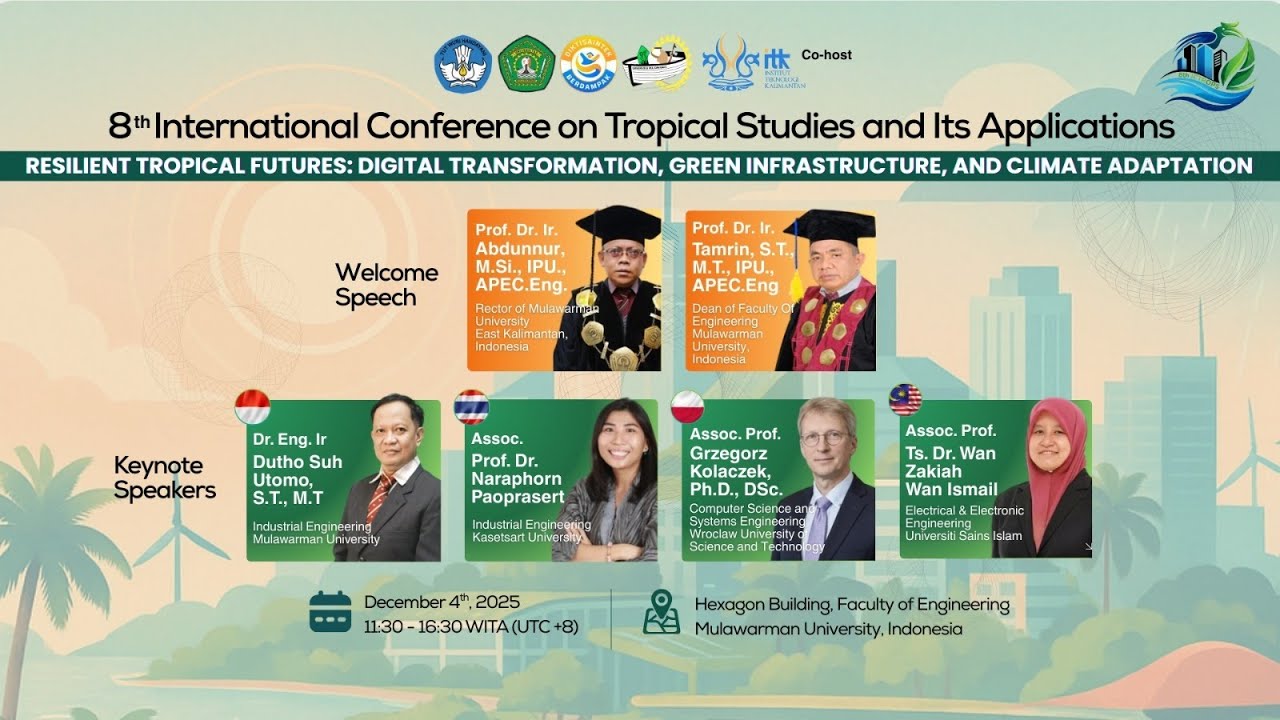 [LIVE] INTERNATIONAL CONFERENCE ON TROPICAL STUDIES & ITS APPLICATION ...