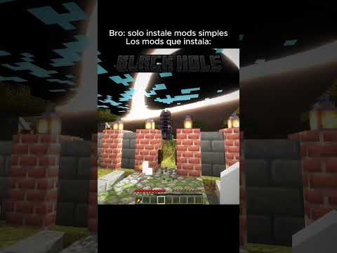 estos mods están cada vez más potentes 🧐 #minecraft #shorts