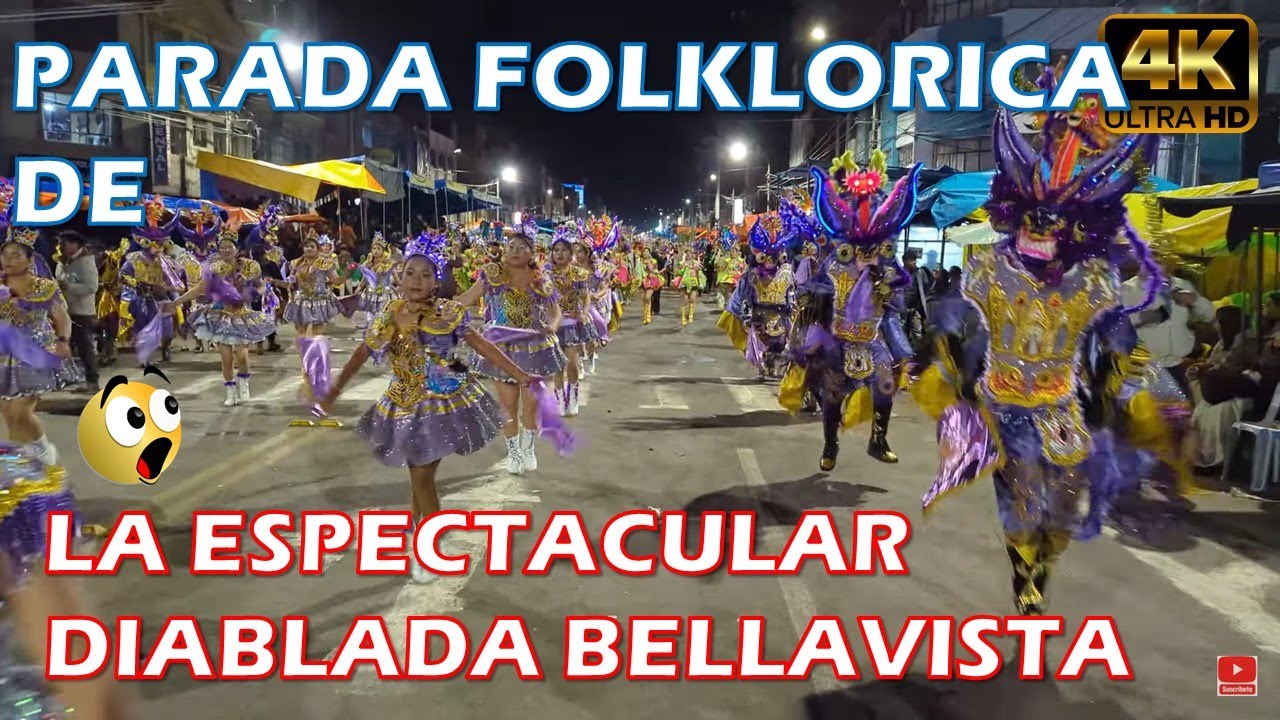 La Espectacular Diablada Bellavista en impresionante PARADA en  Puno  