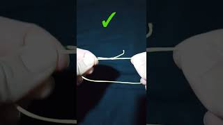 How to tie elastic thread bracelet bileklik nasıl bağlanır. #bracelet #connect