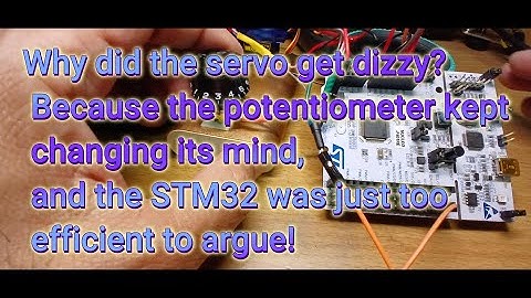 Control Servo Motor with Potentiometer | STM32F401RE Nucleo | STM32CubeIDE Highlights