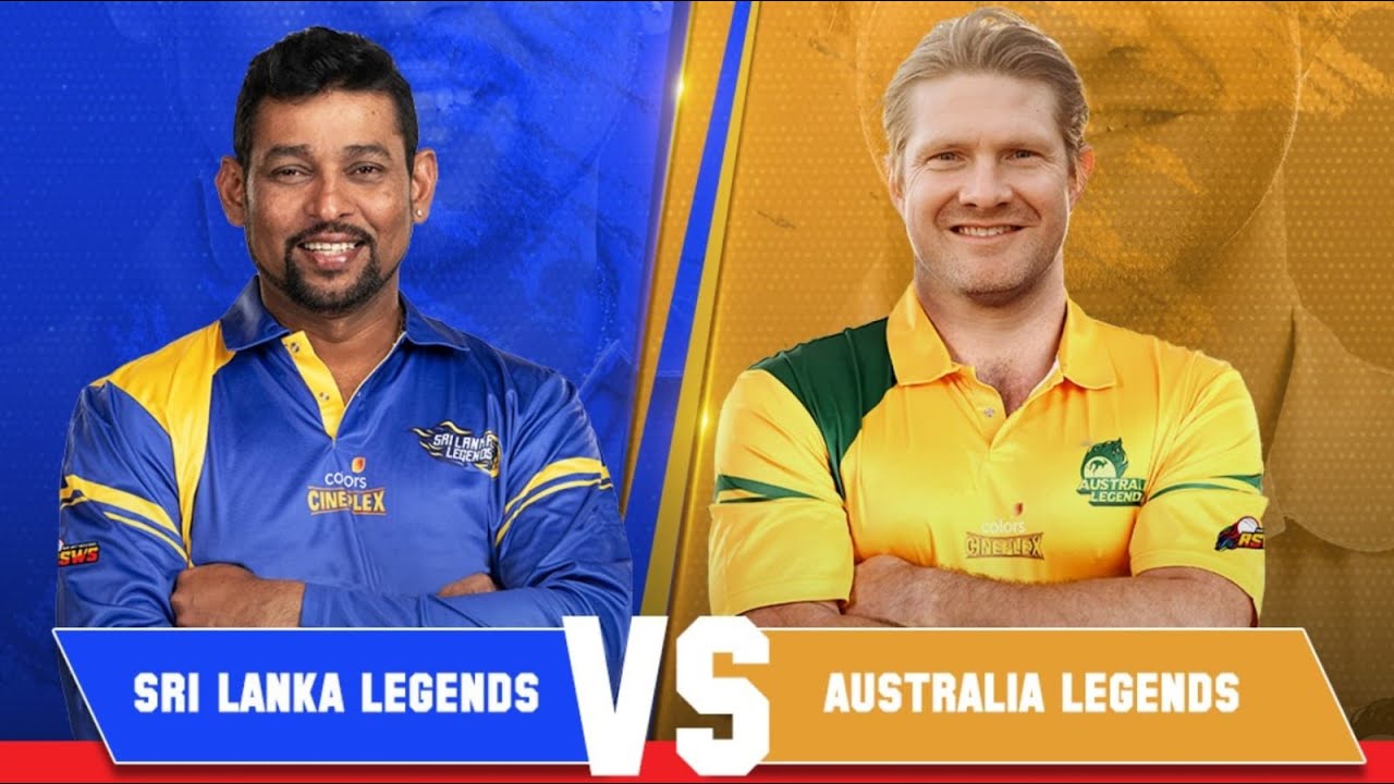 Sri Lanka Legends vs Australia Legends Match Highlights Skyexch RSWS S2 Colors Cineplex