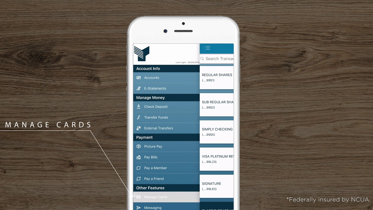 Mobile App-Card Control