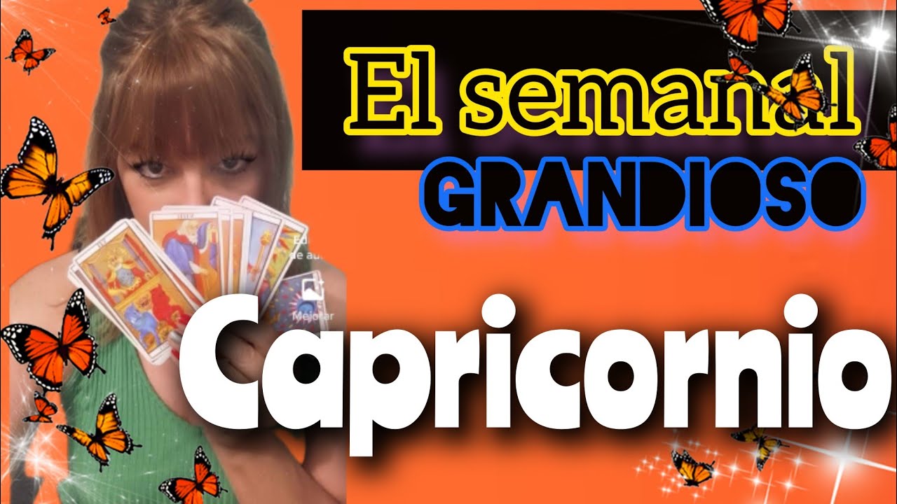 CAPRICORNIO ♑ LO MAS GRANDE QUE VERÁN TUS OJOS 👀 Y ESCUCHARÁN TUS OÍDOS ...