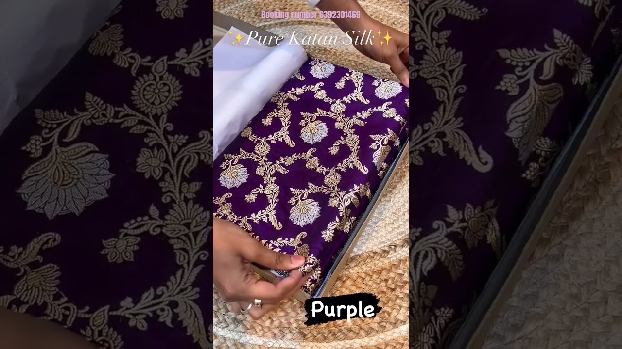 pure kataan silk saree whpno 6392301469 