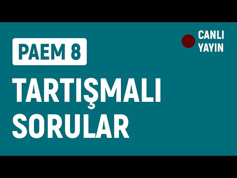 2024 PAEM 8 - Tartışmalı Sorular