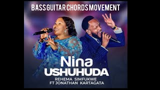 Rehema Simfukwe Ft Jonathan Kartagata -Nina Ushuhuda (Live Music Video) Guita Bass