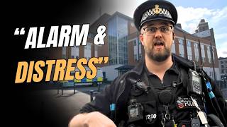 Police Warn Auditor Over Alleged Alarm and Distress — Auditor Stays Calm and Responds | UK Audit